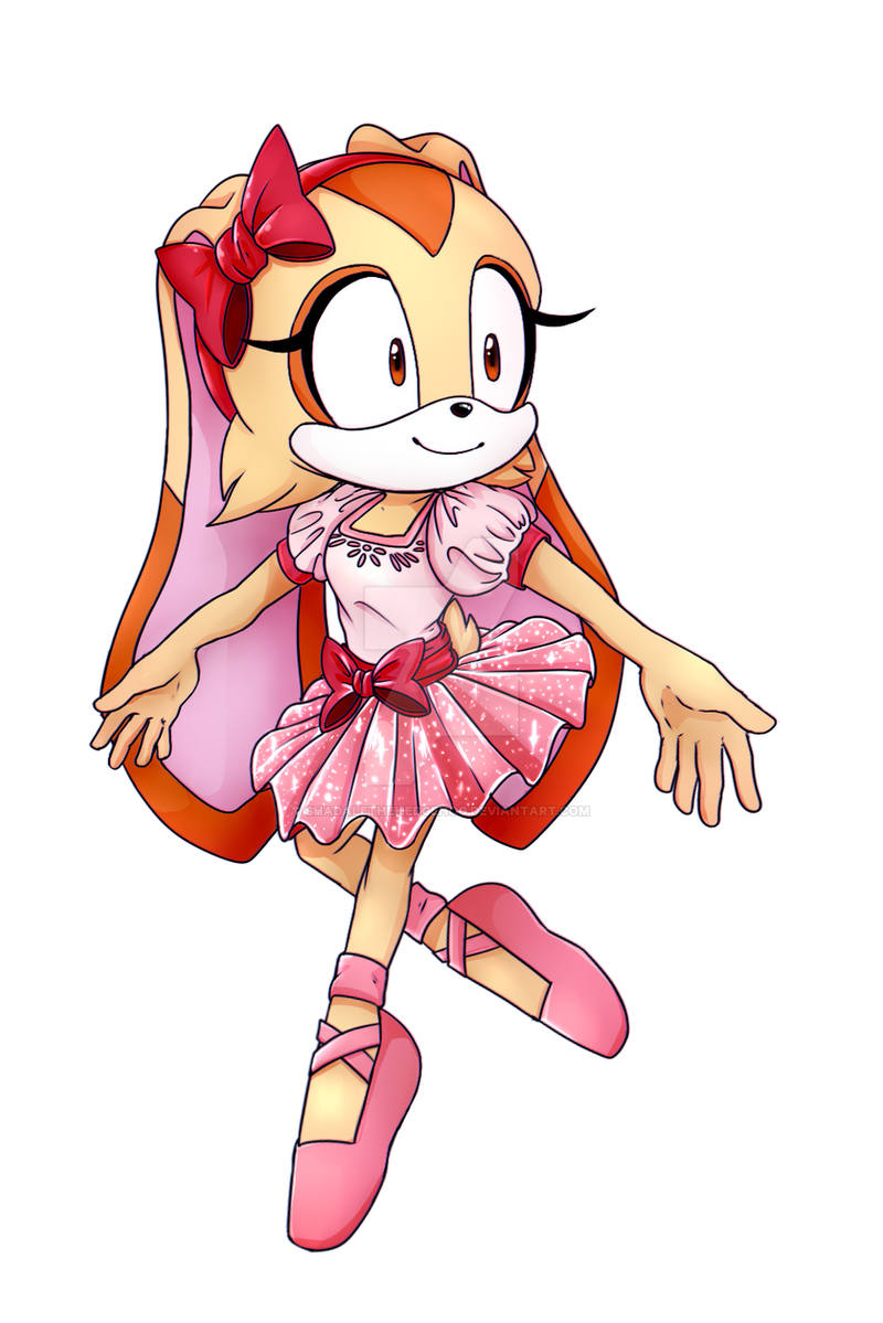 Cream Rabbit Ballet Deviantart Ballerina - Commission Speedpaint Cream The Rabbit by ...