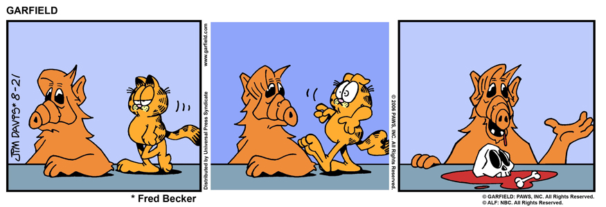 Garfield vs Alf