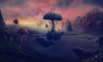 Mushrooms Land - IN 14th exp by Dafne-1337art