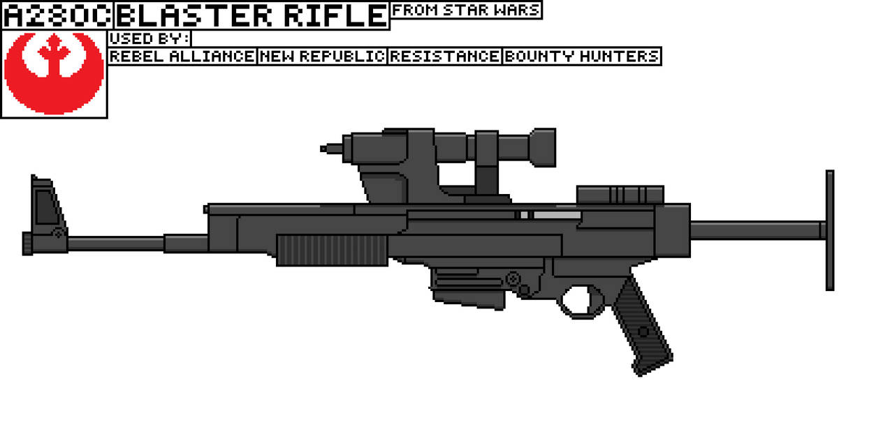 A280C Blaster Rifle by Kubsamboll on DeviantArt