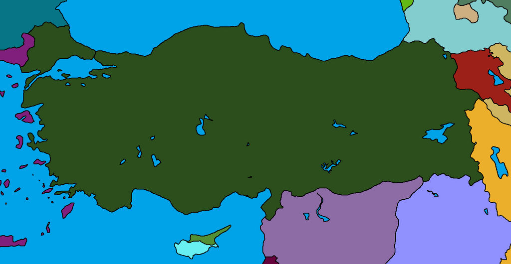 Turkey Basic Map by xGeograd on DeviantArt