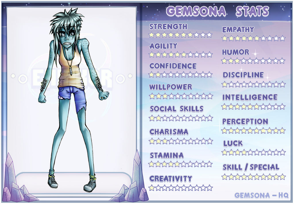 Crystal Meth- Gem OC Stats by EHXKOR on DeviantArt