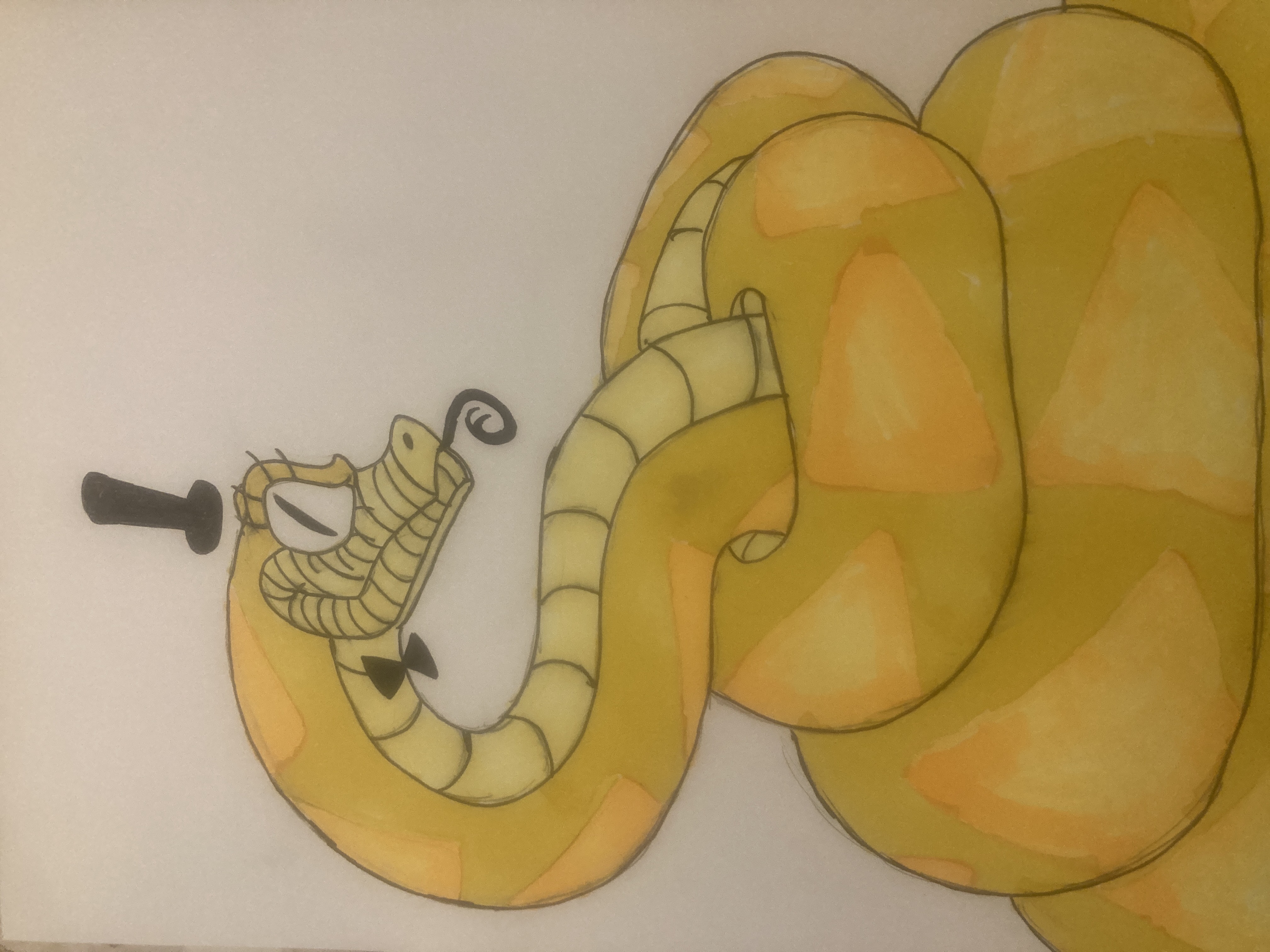 Snake Cipher Snake Bill Cipher by AngelofWeirdness on DeviantArt