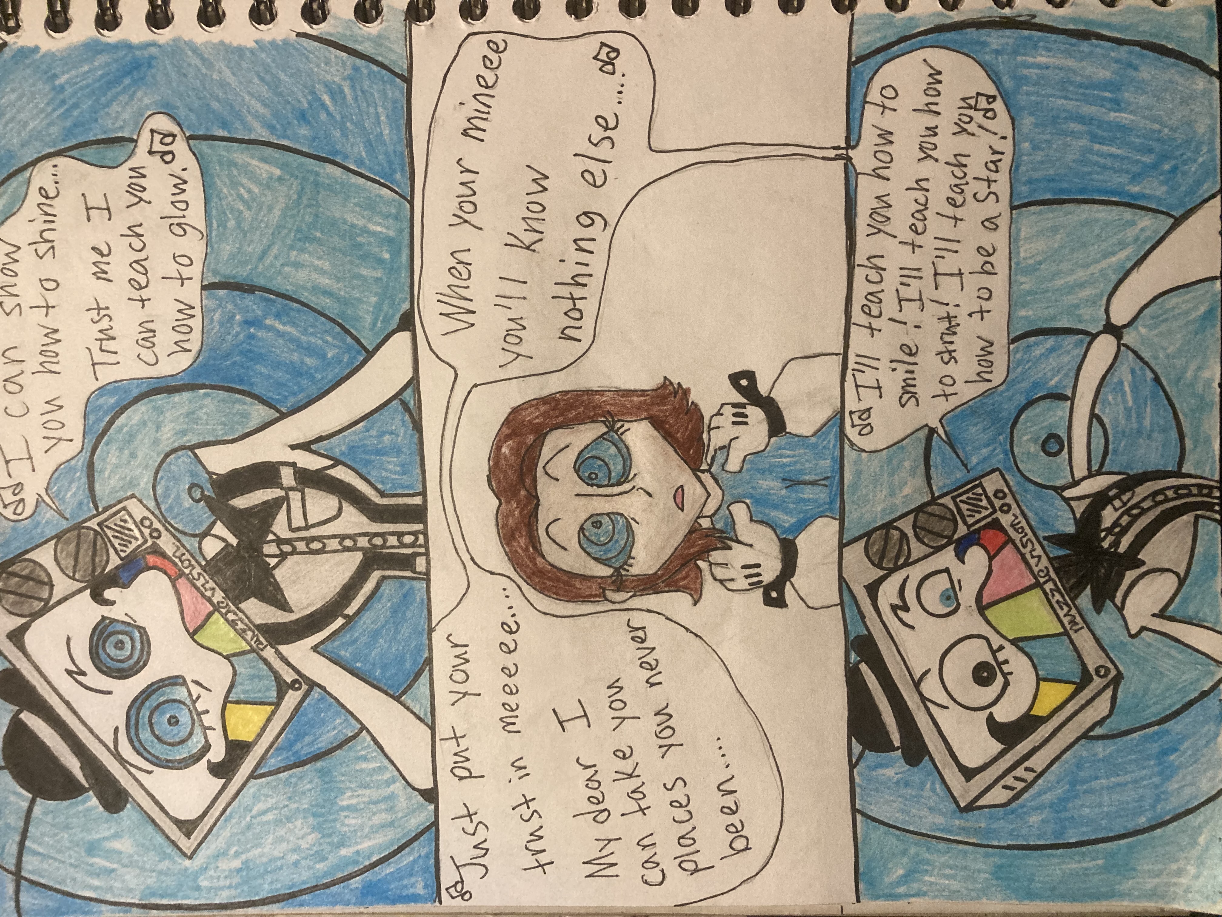 Puzzlevison Body The Puzzlevision Show: The Beginning page 7 by AngelofWeirdness on ...