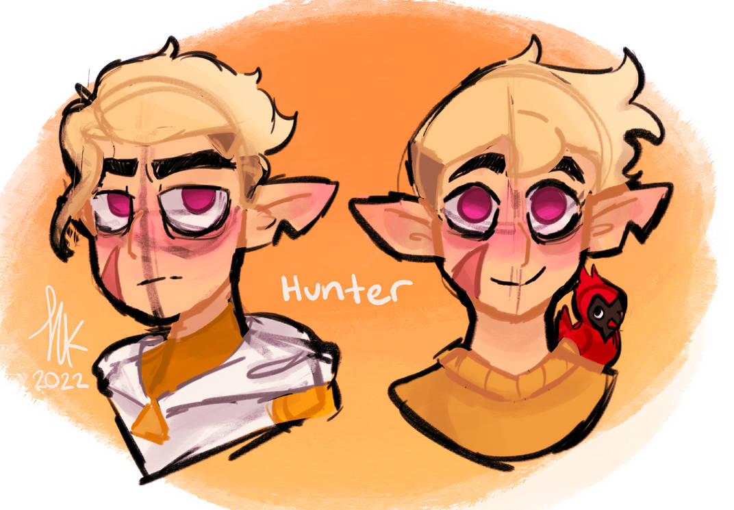 TOH Hunter Sketch by StrawberryPrancer on DeviantArt