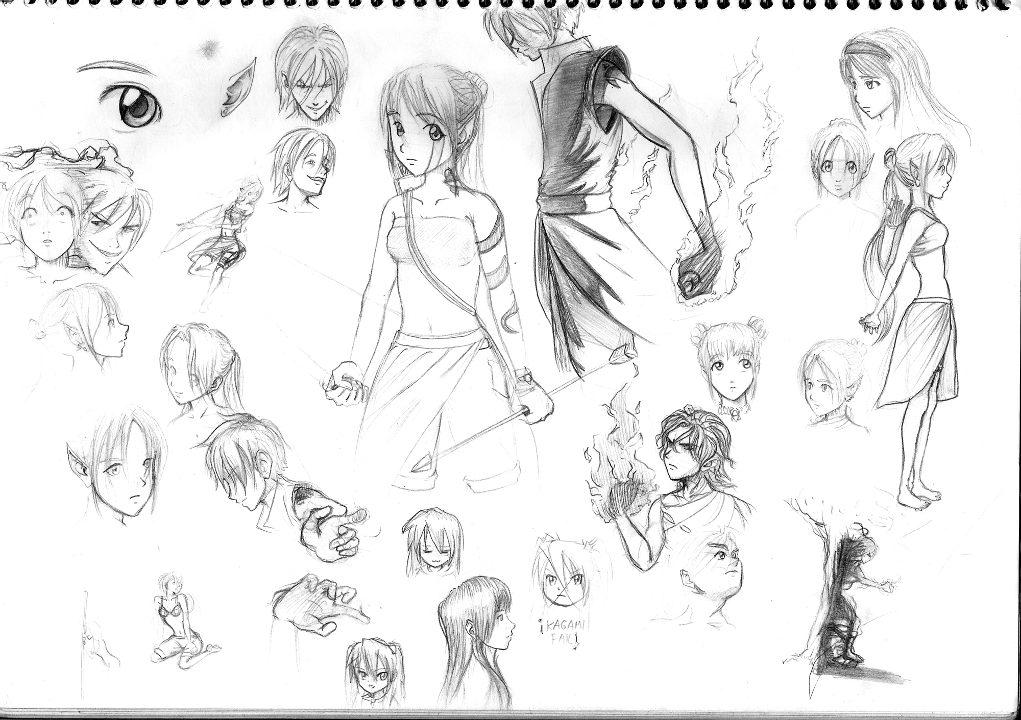 Sketches ewe