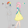 Rainbow Dash And Fluttershy Human Preview