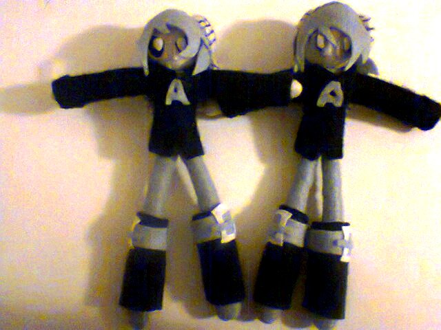 Axel and Azel plushie