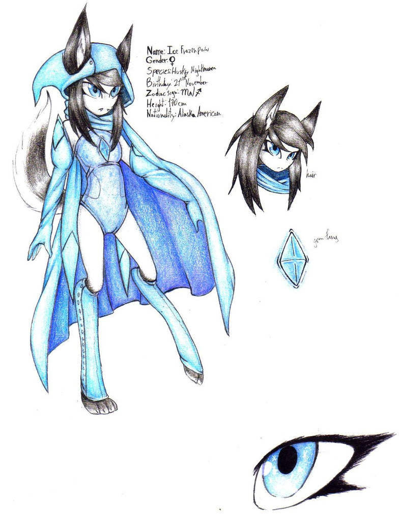 Ice Reference by NE0Nbandit on DeviantArt