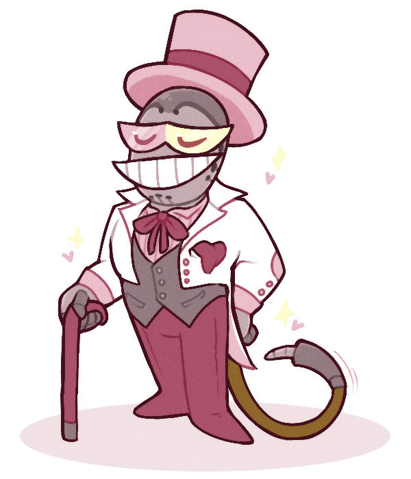 Dapper In Pink by NE0Nbandit on DeviantArt