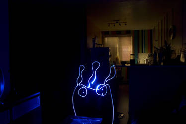 bonhomme bleu light graphe