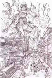 BATMAN Sample Pencils Page 2