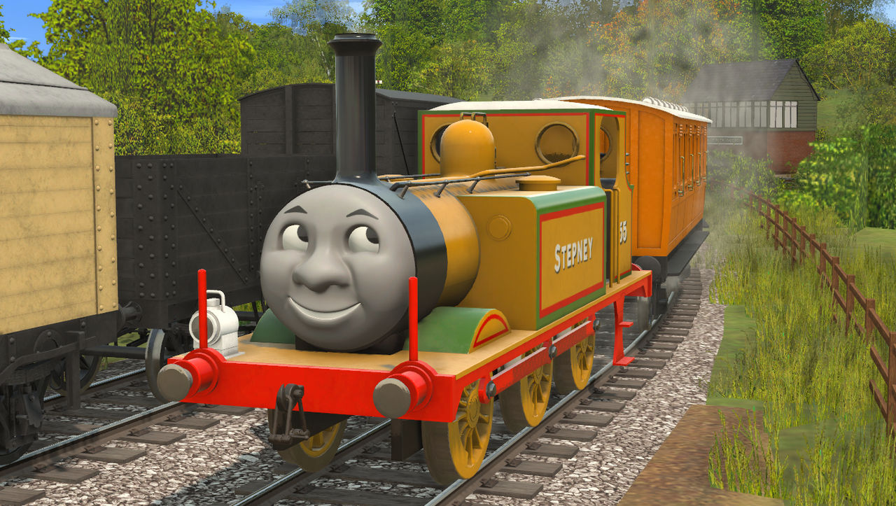 Stepney the Bluebell Engine by Dennisdpk24 on DeviantArt