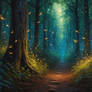 00692-18943283-a Photo Of A Painting Of A Forest W