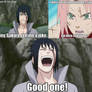 Sakura tell Sasuke a joke! :D