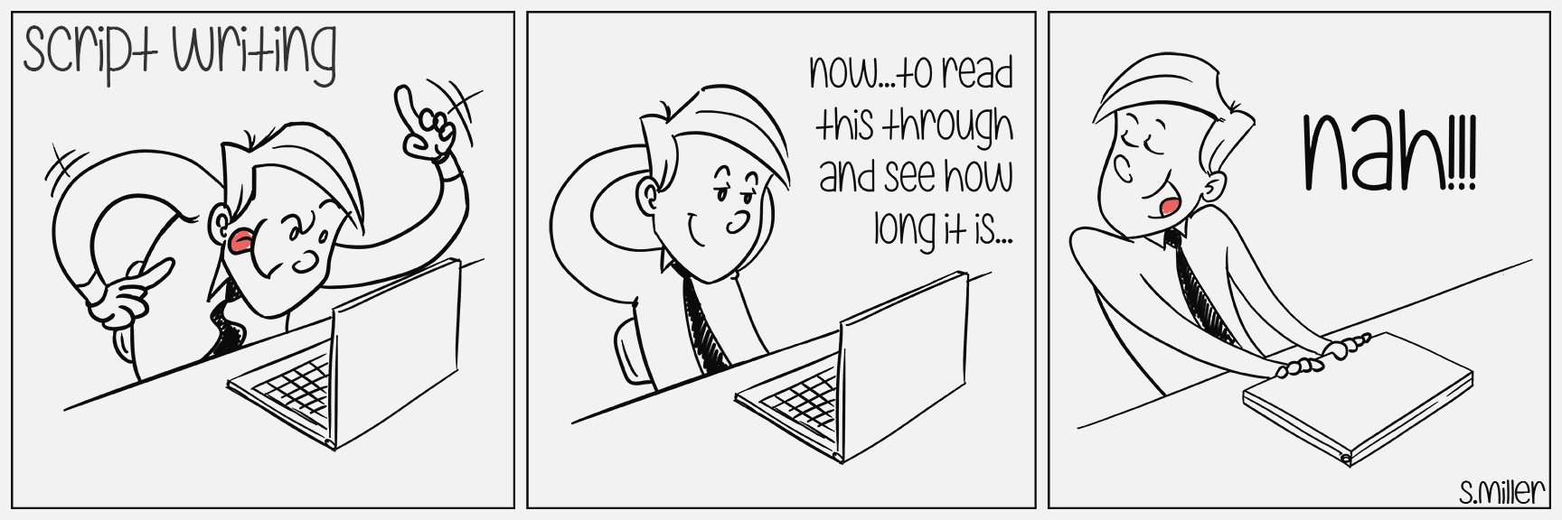 1. Comic strip - Script writing by Milsey1982 on DeviantArt