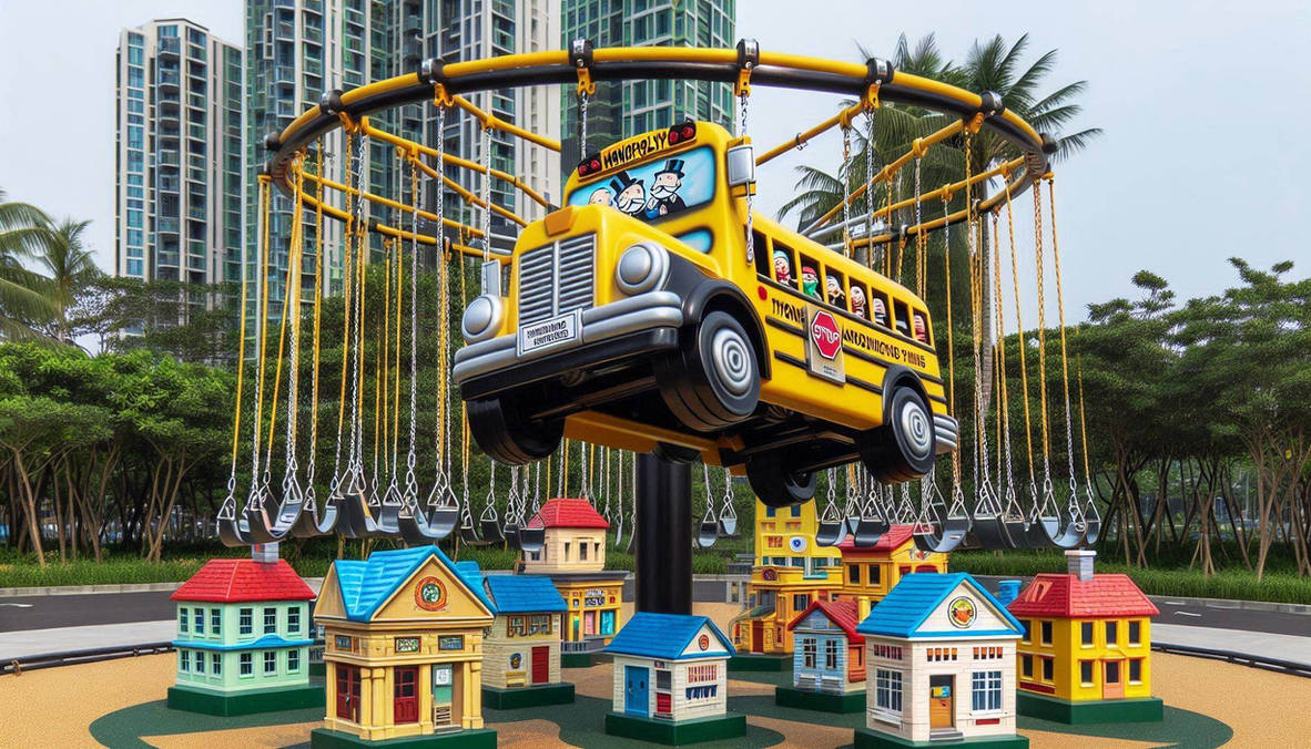 Monopoly Ride Monopoly Playground Bus Ride Sketch Prototype by tianaslavrovaporter on ...