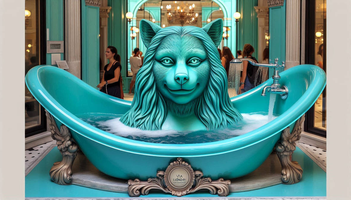 Cerulean Mona Werewolf Bathtub Prototype Sketch by tianaslavrovaporter ...