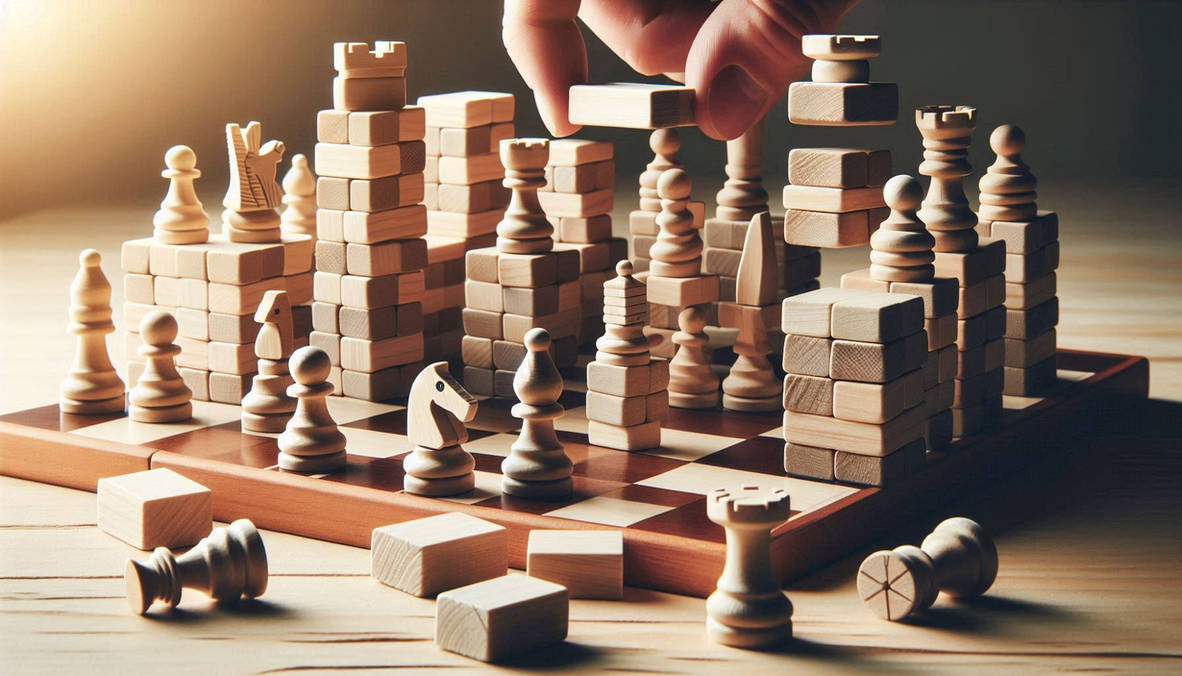 Chess-Jenga Hybrid Game Invention by Tiana Lavrova by ...