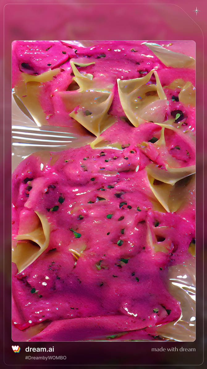 Dragon-fruit flavored canned ravioli 1 by tianaslavrovaporter on DeviantArt
