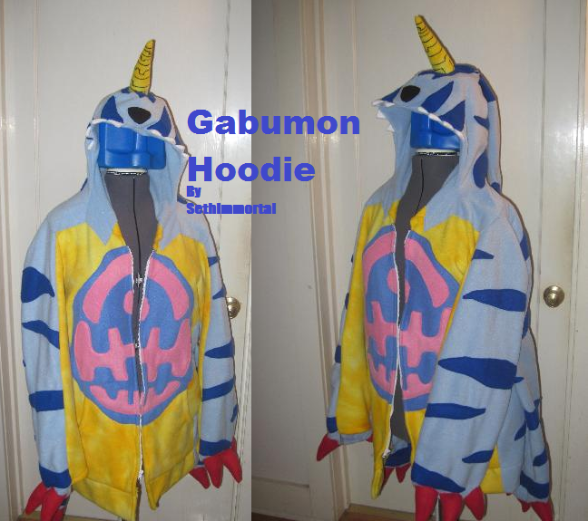 Gabumon hoodie