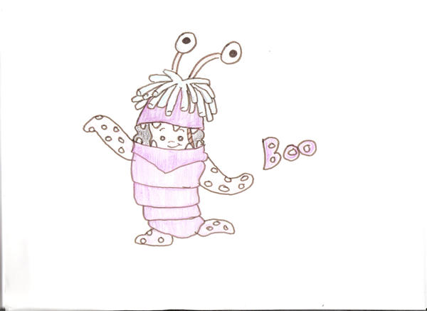 BOO - from monsters inc. by kittypon-jenzi on DeviantArt