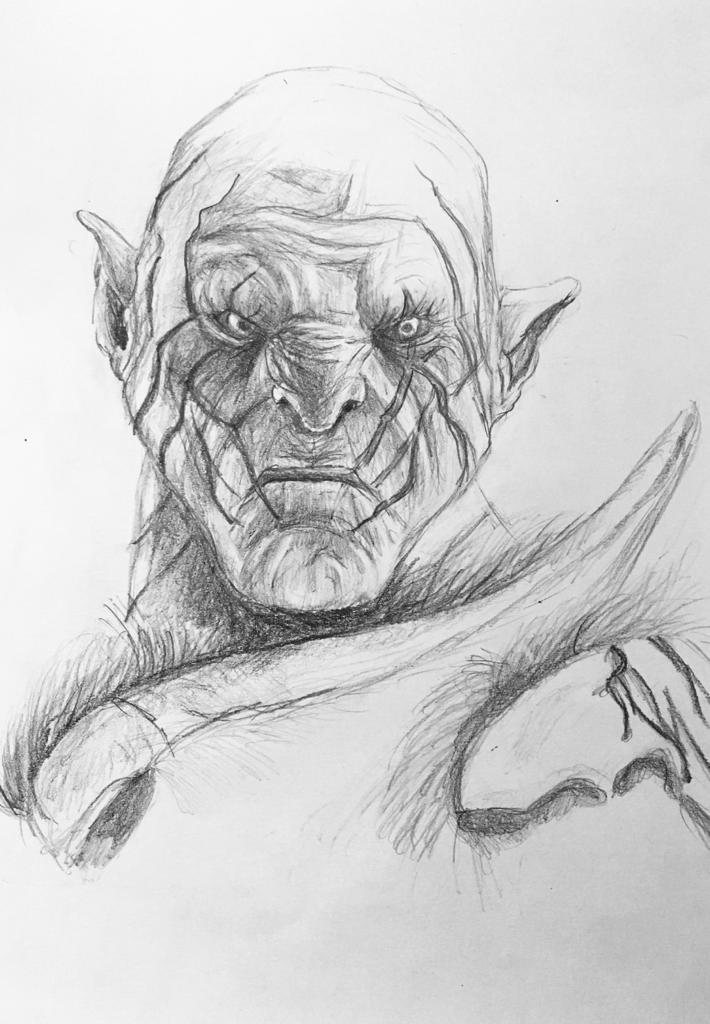 Azog Fanart - The Hobbit by inamearte on DeviantArt