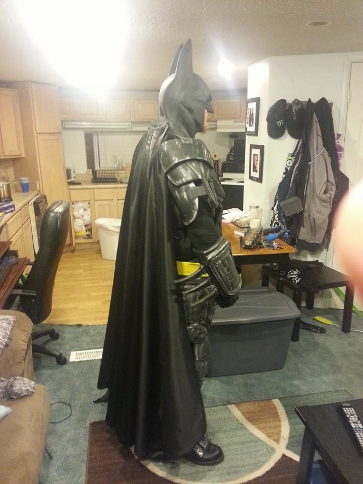 Batman Batsuit (side shot)