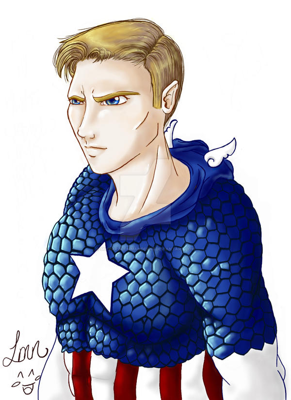 Steve Rogers-Cap-Colored