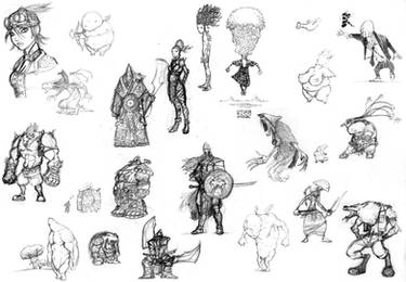 2005 old little sketches