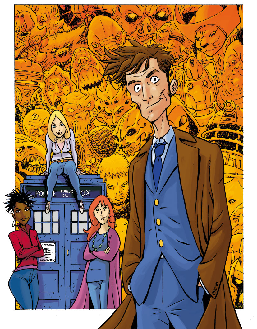 Doctor Who colored