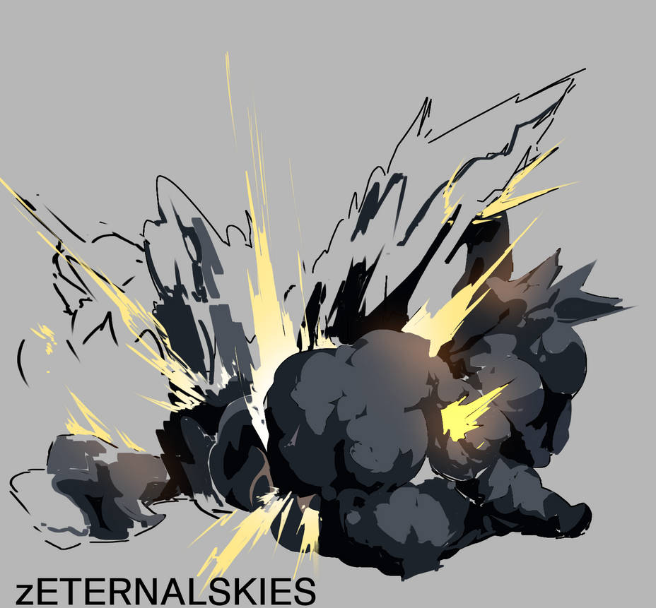 Undertale Explode explosion by zETERNALSKIES on DeviantArt