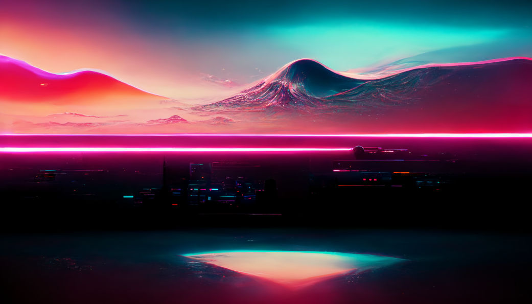 Synth Wave Wallpaper by ThemingArts on DeviantArt