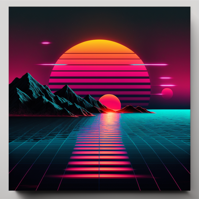 Sythn Wave Pattern Synth Wave by ThemingArts on DeviantArt