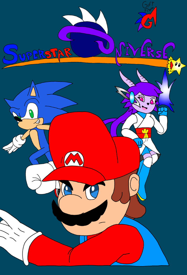 Mario Sonic Lilac SsU Logo by GLITCHED-MOMENT on DeviantArt
