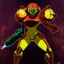 Samus Aran posed