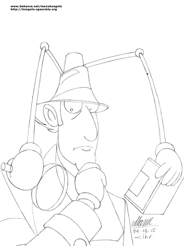 I is for Inspector Gadget