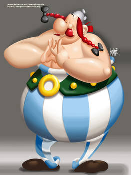 O is for Obelix