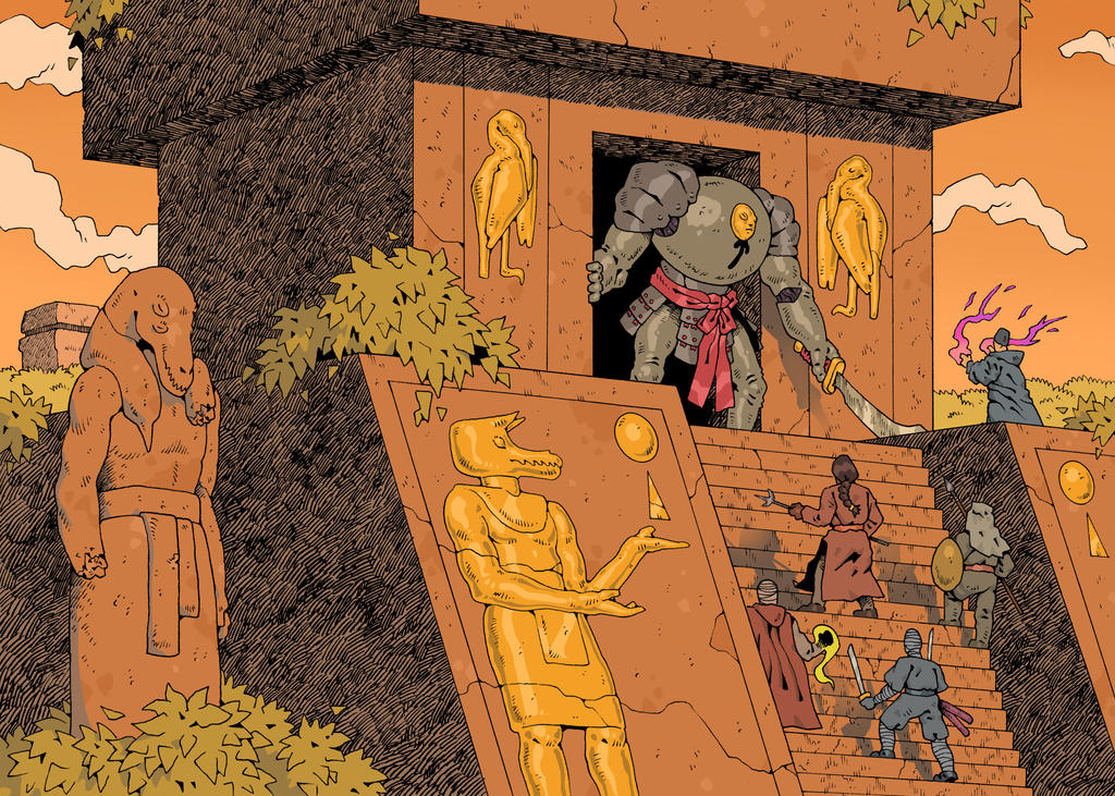 Temple of the Automaton by Lil-Tachyon on DeviantArt