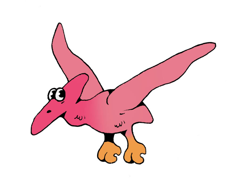 Cartoon Pterosaur by Lil-Tachyon on DeviantArt