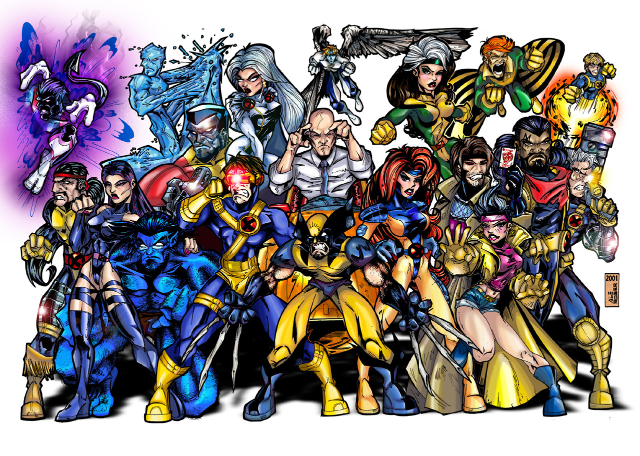 X-MEN, color