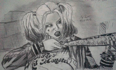 Harley Quinn Sketch