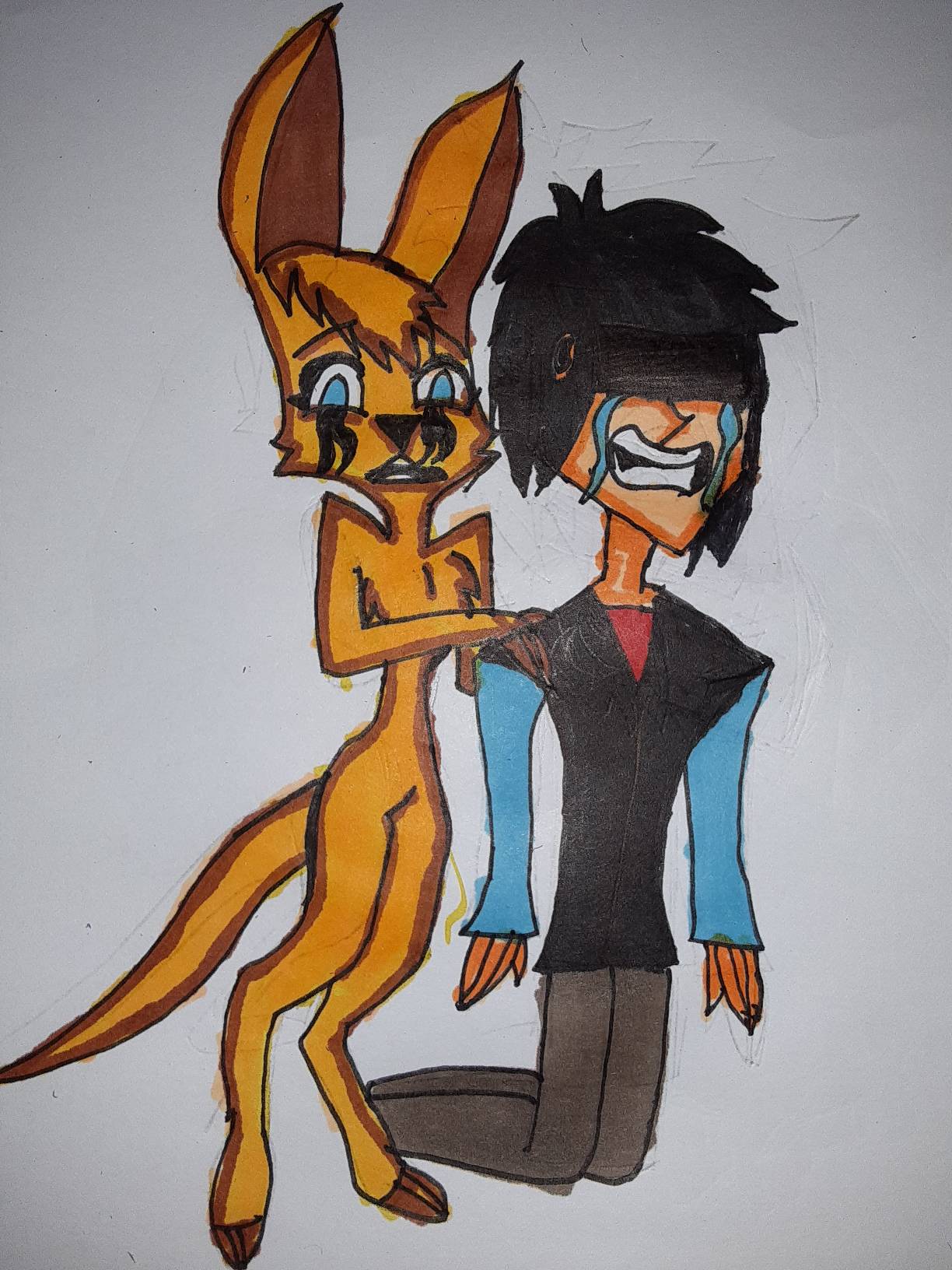 Sad Mutation Deviantart Sad moment (art trade) by gamera124 on DeviantArt