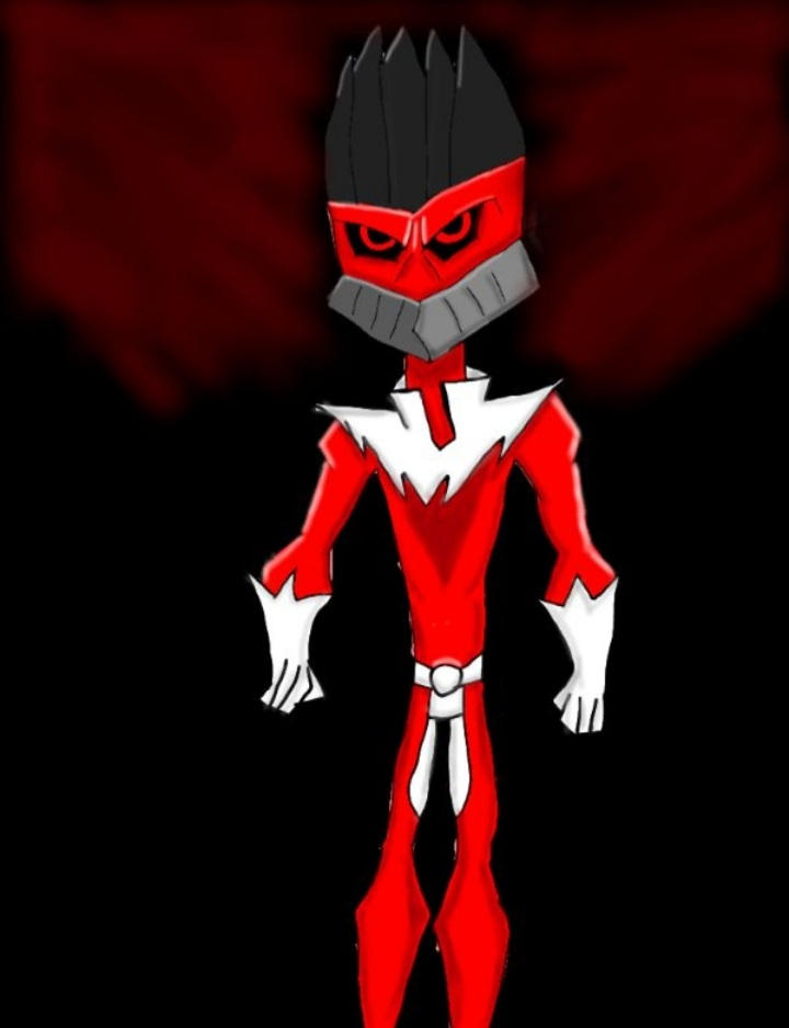 The red wraith digital version by gamera124 on DeviantArt