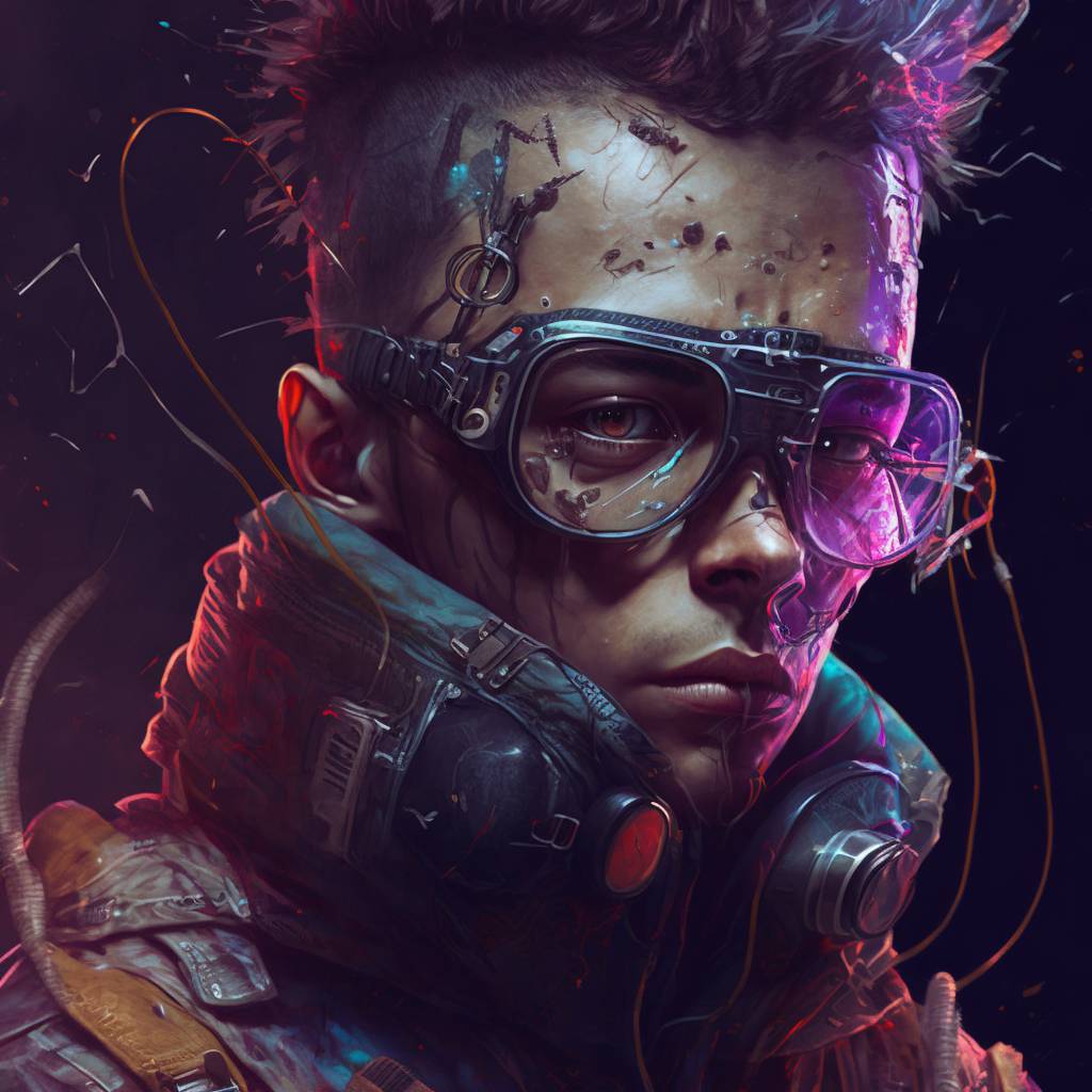 Cyberpunk Guy by AceRanger17 on DeviantArt