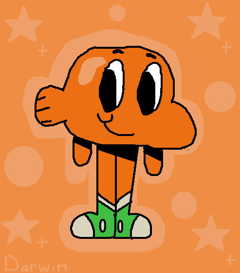 Darwin the Fish by XxBellaSkunkxX on DeviantArt