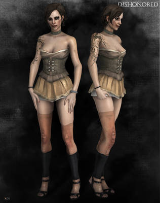 DISHONORED Prostitute 2