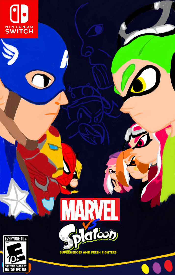 Marvel vs. Splatoon by MikeBaut27 on DeviantArt