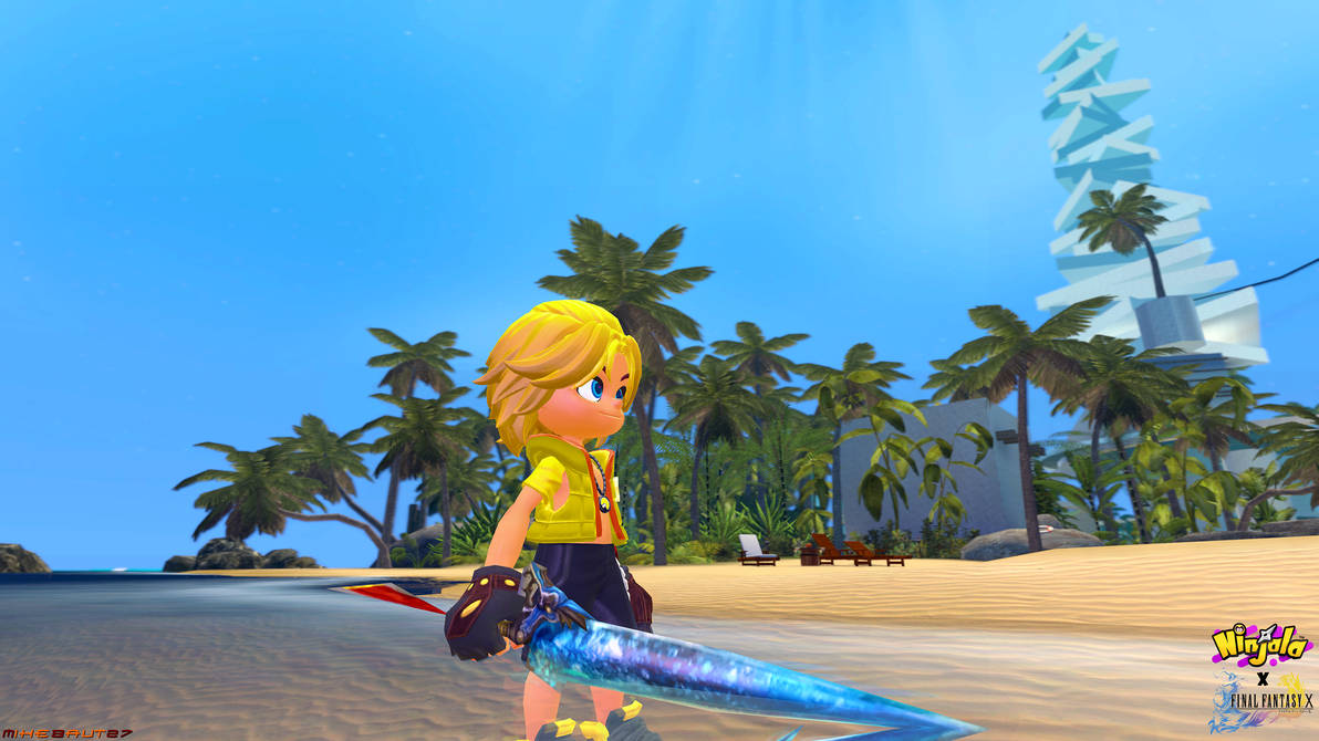 Tidus Ninjala-fied by MikeBaut27 on DeviantArt