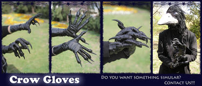 Crow Gloves